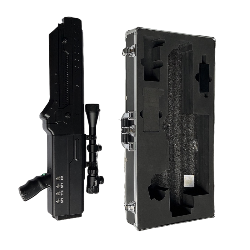  兴宁手持便携式枪型低空防御反制四通道A型