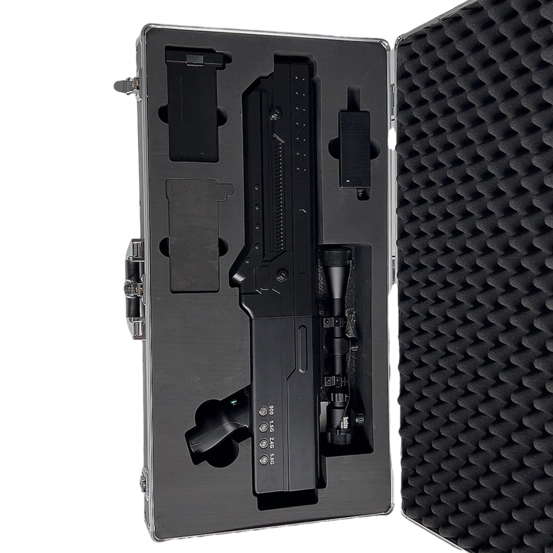  兴宁手持便携式枪型低空防御反制四通道B型