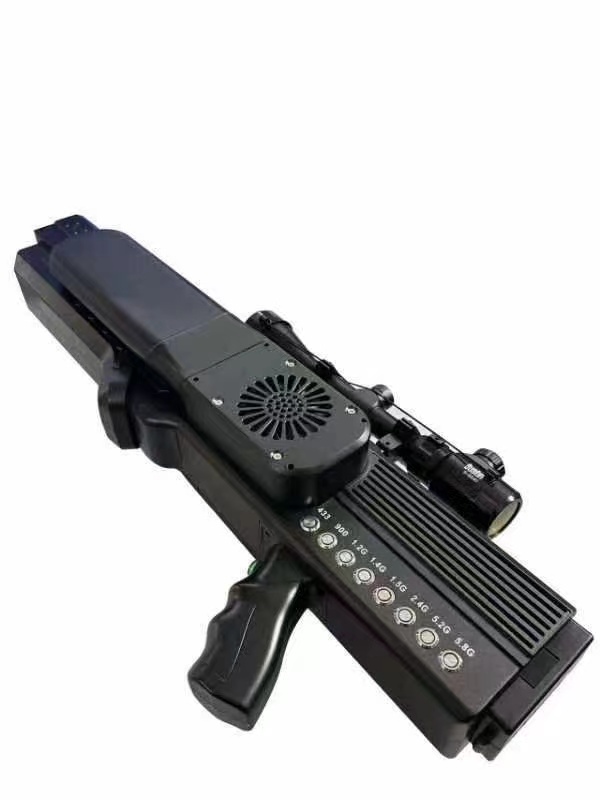  兴宁手持便携式枪型低空防御反制八通道